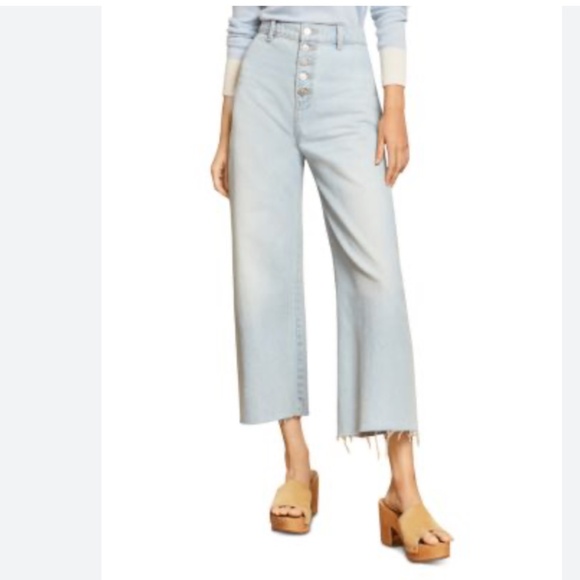 Veronica Beard Grant Wide Leg Jean Size 27 - Picture 1 of 7